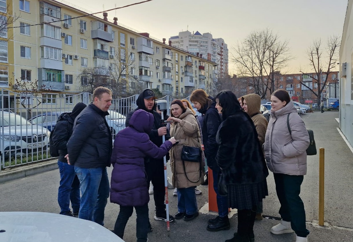 Обмен опытом работы на ГНСС-приемнике продолжается