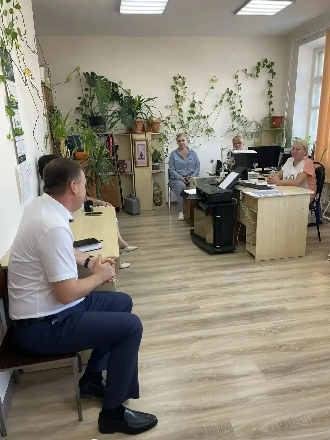 Коллеги из отдела по Северскому району встретились с заместителем главы районной администрации