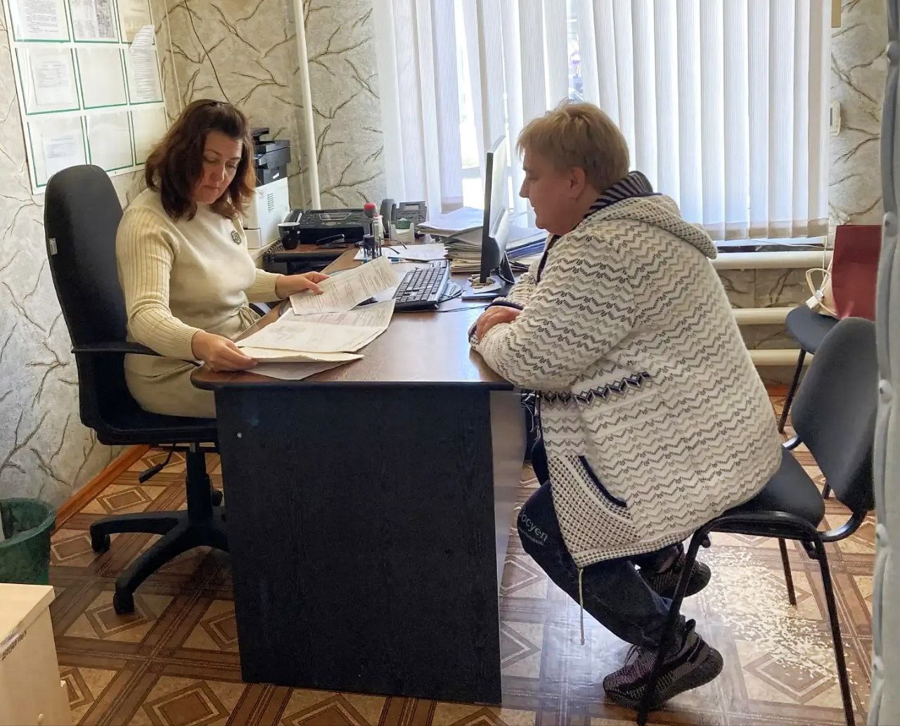В Отрадненском районе прием по оказанию бесплатной юридической помощи провела Анжелика Сокотущенко