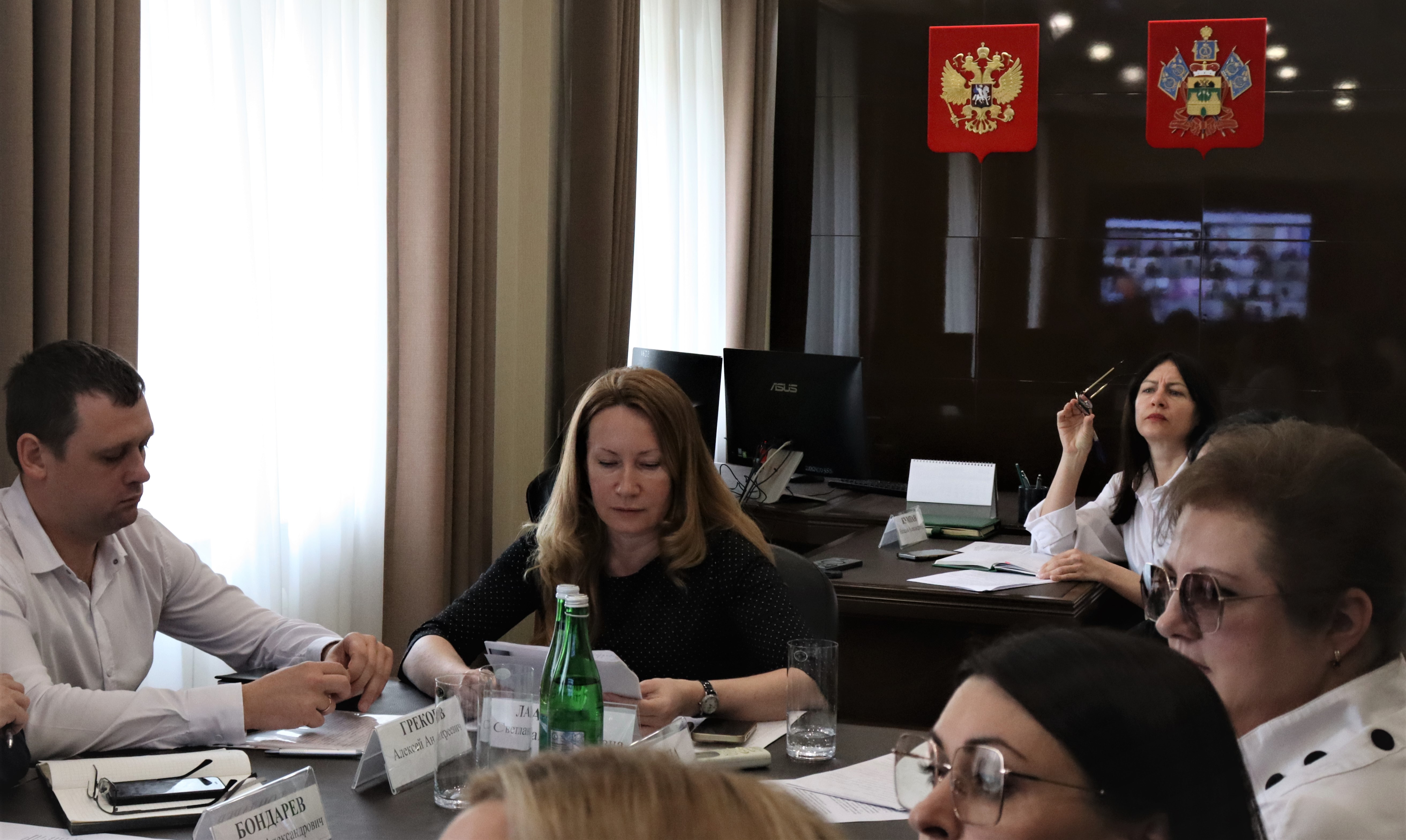 Исполняющая обязанности директора Краевого БТИ Светлана Ланская провела видеоселекторное совещание
