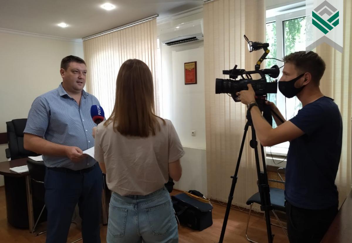 Сюжет с участием Краевого БТИ в программе "Вести. Кубань"