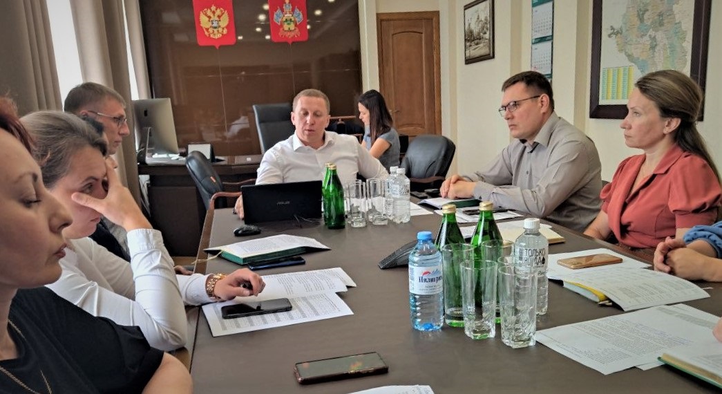 Директор Краевого БТИ Владимир Пушкарев провёл видеоселекторное совещание с начальниками территориальных отделов