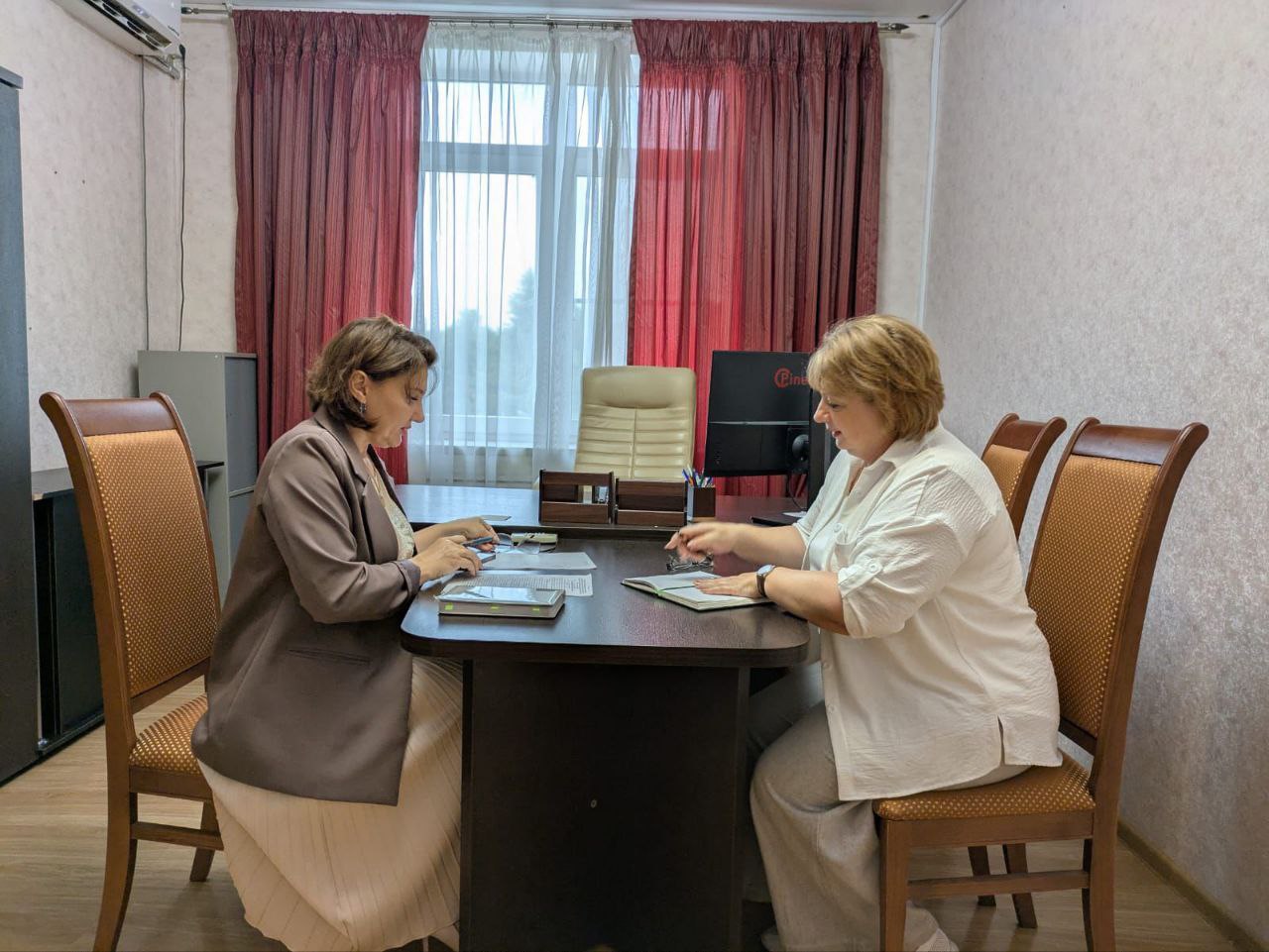 Рабочая встреча в администрации Темрюкского района